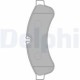 Set placute frana spate DELPHI pentru IVECO DAILY IV V VI 2.3D-Electric 05.06- Sistem de franare discuri