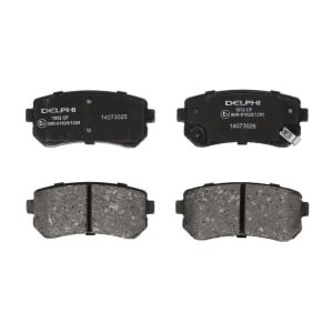 Set placute frana,frana disc DELPHI