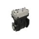 Compresor aer comprimat PNEUMATICS 2 cilindri cu pulley pentru DAF CF 75 PE183C-PR265S