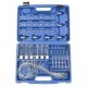 Dispozitiv diagnosticare motorina PROFITOOL kit testare injectoare Common-Rail retur 24 adaptori
