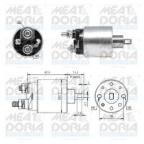 Solenoid, electromotor MEAT & DORIA