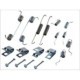 Set accesorii sabot de frana QUICK BRAKE pentru MAZDA 323 C IV, 323 F IV, 323 P V, 323 S IV, MX-3 1.3-2.0D 06.89-09.98