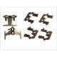 Set accesorii placute frana fata QUICK BRAKE compatibile HONDA ACCORD IV V CR-V I HR-V LEGEND II III ODYSSEY PRELUDE V SHUTTLE ROVER 600 I
