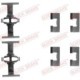 Set accesorii placute frana QUICK BRAKE kit montare spate HONDA CIVIC IV V VI CONCERTO JAZZ II III IV PRELUDE III MG ZR ZS ROVER 200 25 400
