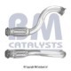 Racord evacuare BM CATALYSTS Teava de esapament Fata pentru DS 4, DS 5, CITROEN C4, C4 GRAND PICASSO I, PEUGEOT 207, 3008, 308, 5008