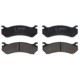 Set placute frana spate BOSCH CHEVROLET AVALANCHE 1500 SILVERADO 1500 HUMMER H2 H2 SUT 59.0 mm 176.8 mm 18.0 mm