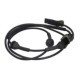 Senzor ABS Fata Dreapta/Stanga ABE pentru CITROEN C5 III, C6; PEUGEOT 407 1.6-3.0, Lungime cablu 1185 mm