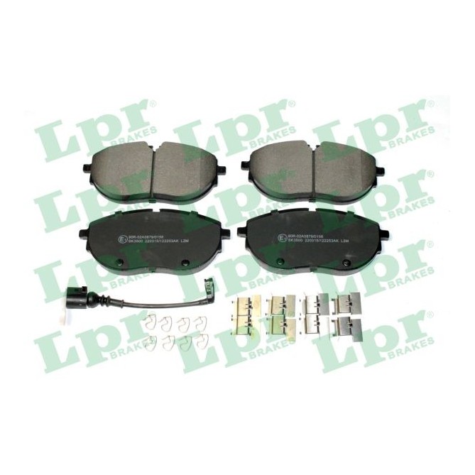 Set placute frana,frana disc LPR