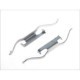 Set accesorii placute frana Fata QUICK BRAKE pentru ALFA ROMEO BRERA, SPIDER; BMW 3 (E36), 5 (E39), Z3 (E36) 1.6-4.4 09.90-05.11