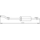 Toba esapament intermediara DINEX pentru MERCEDES SPRINTER 2-T, 3-T, 4-T, OM611.981/OM611.987, dimensiuni 210 mm x 306 mm x 2090 mm