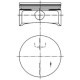 Piston KOLBENSCHMIDT 81 (+0,50) pentru OPEL ASTRA G, ASTRA H, CORSA C, MERIVA A, TIGRA, VECTRA B, ZAFIRA A, SAAB 9-3