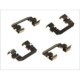 Set accesorii placute frana fata QUICK BRAKE pentru HYUNDAI EQUUS CENTENNIAL H-1 STAREX SANTA FÉ I TERRACAN TRAJET KIA K2900 OPIRUS PREGIO 2.0-4.5