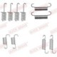 Set accesorii saboti frana parcare QUICK BRAKE pentru MERCEDES SPRINTER 5-T (B906), VW CRAFTER 30-50, MULTIVAN T6 1.8-3.5 04.06