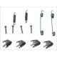 Set accesorii sabot de frână ATE pentru FORD FIESTA, FIESTA IV, FIESTA V, FUSION, KA, PUMA, STREET KA, MAZDA 121 III, 2 1.0-1.8D