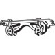 Suport sistem de esapament BOSAL cuier sistem de evacuare FIAT BRAVO II STILO LANCIA DELTA III 1.2-2.4 10.01-12.14