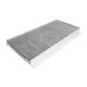 Filtru aer habitaclu carbon activat PURRO pentru MERCEDES A (W169), B SPORTS TOURER (W245) 1.5-Electric 09.04-06.12, dimensiuni 32x182x393 mm