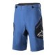 Pantaloni off-road ALPINESTARS MTB ALPS 8 V2 SHORTS negru/albastru, mărimea 36, material poliester, tip bărbați