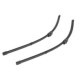Lamela stergator fata set 2 buc FLATE BLADES LHD 600/600mm tip vehicul Piese auto montare fata tip stergator Jointless cu spoiler