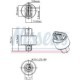 Comutator presiune aer condiționat NISSENS pentru CITROEN XSARA PICASSO PEUGEOT 406 1.6-2.2D M10xP1.25 S17 R134a 4 pini