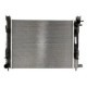 Radiator racire motor NISSENS pentru DACIA DOKKER, DUSTER, LODGY, LOGAN II, SANDERO II, LADA VESTA, RENAULT ARKANA, CAPTUR, CLIO IV