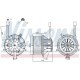 Ventilator habitaclu NISSENS pentru OPEL ASTRA J, ASTRA J GTC, CASCADA, ZAFIRA B, ZAFIRA C 1.3D-2.0D 09.09, dimensiuni 63.2mm x 133mm x 140mm