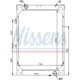 Radiator racire motor NISSENS cu rama pentru MAN F90, F90 UNTERFLUR D2840LF01-D2866LUL330 07.86-06.96, dimensiuni 915x704x52 mm