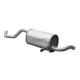 Toba esapament finala ASMET pentru RENAULT CLIO III, CLIO III/HATCHBACK, MODUS 1.2-1.6 12.04, pozitie spate, tip dedicat