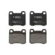 Set placute frana spate BOSCH MERCEDES 190 (W201) 1.8-2.6 10.82-08.93 54.2 mm x 61.7 mm x 12.9 mm