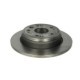 Disc frana BOSCH Spate Dreapta/Stanga HONDA FR-V, STREAM 1.7-2.2D 282.0 mm, Inaltime 58.4 mm, Grosime 12.0 mm, 5 gauri de fixare