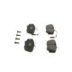 Set placute frana fata BOSCH pentru MERCEDES 124 (C124), 124 T-MODEL (S124), 124 (W124), 190 (W201), E (A124), E (C124), E T-MODEL (S124), E (W124) 2.0-3.0D 04.84-03.98