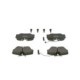 Set placute frana fata BOSCH pentru MERCEDES 124 (C124), 124 T-MODEL (S124), 124 (W124), 190 (W201), E (A124), E (C124), E T-MODEL (S124), E (W124) 2.0-3.0D 04.84-03.98
