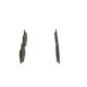 Set placute frana spate BOSCH pentru INFINITI FX, G, M, Q50, Q60, Q70, QX70; NISSAN 370Z 2.0-5.6 09.07, inaltime 59.7 mm, latime 100.0 mm, grosime 14.5 mm