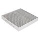 Filtru aer habitaclu PURRO carbon activ cu ioni argint pentru ABARTH 500 595 695 500C 595C 695C FIAT 500 500C 500E 500L PANDA PUNTO LANCIA YPSILON