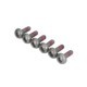 Surub disc frana TRW MOTO M6x1mm lungime 23mm set 6 bucati otel pentru HONDA CBF 1000V 1000VA 1500C 600RR 600SA 650V