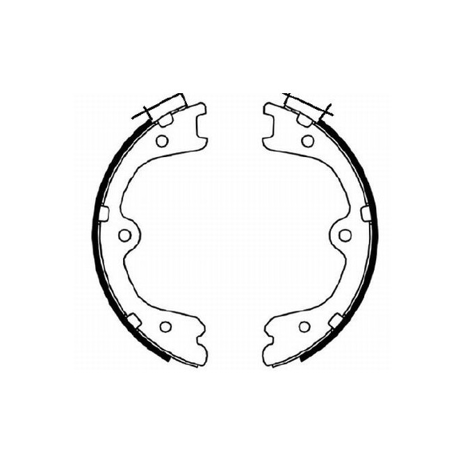 Set saboti frana, frana de mana TEXTAR