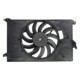 Ventilator radiator NRF cu carcasa pentru CADILLAC BLS, OPEL SIGNUM, VECTRA C, SAAB 9-3, 9-3X 1.6-2.2, diametru 383.0 mm