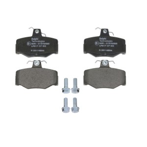 Set placute frana,frana disc DELPHI