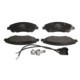Set placute frana fata DELPHI pentru FORD TRANSIT, TRANSIT TOURNEO 2.2D, inaltime 66.0 mm, latime 165.0 mm, grosime 19.0 mm