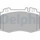 Set placute frana spate DELPHI MERCEDES E W211 M W163 S C215 S W220 S W221 V221 SL R129 R230 2.7D-5.8 04.77
