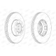 Disc frana BERAL fata Dreapta/Stanga (437,5mmx45mm) pentru MAN SÜ, RVI AGORA, ARES, ILIADE, MAGNUM, MANAGER, PREMIUM 09.90-