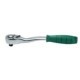 Cheie cu clichet HANS 3/8", lungime 220 mm, 72 dinti, tip cu eliberare rapida, profil patrat