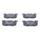 Set placute frana spate ATE pentru CITROEN ZX, PEUGEOT 106 II, 205 I, 205 II, 306, 309 I, 309 II, RENAULT 11, 9, CLIO I, II, MEGANE I 1.2LPG