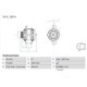 Alternator BOSCH 14V 150A pentru CITROEN JUMPER II, FORD TOURNEO CUSTOM V362, TRANSIT, PEUGEOT BOXER 2.0D/2.2D/2.4D 04.06-