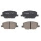 Set placute frana fata BOSCH pentru JEEP COMPASS, RENEGADE 1.3-2.4, dimensiuni 63.5 mm x 140.8 mm x 20.1 mm