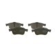 Set placute frana fata BOSCH pentru FIAT 500L 1.4/1.4LPG/1.6D 09.12 - Inaltime 69 mm, Latime 155.4 mm, Grosime 20.7 mm