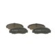 Set placute frana fata BOSCH pentru KIA SORENTO I 2.4-3.5 08.02-12.11, cu instructiuni de montare si tampon de amortizare