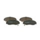 Set placute frana fata BOSCH pentru KIA SORENTO I 2.4-3.5 08.02-12.11, cu instructiuni de montare si tampon de amortizare