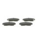 Set placute frana fata BOSCH pentru KIA SORENTO I 2.4-3.5 08.02-12.11, cu instructiuni de montare si tampon de amortizare