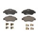 Set placute frana fata BOSCH pentru FIAT PANDA 1.2-1.3D 09.03, inaltime 51.7 mm, latime 123.0 mm, grosime 16.7 mm