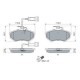 Set placute frana fata BOSCH pentru AUDI 100 C2, 100 C3, 200 C2, 200 C3, 80 B2, QUATTRO, CHERY TIGGO 1.6-2.4D, dimensiuni 69.7 mm x 118.9 mm x 19.4 mm